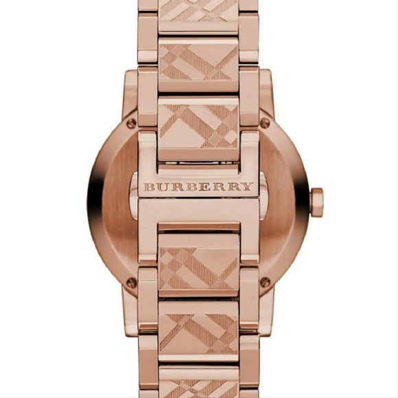 Burberry Rose Gold Stainless Steel Watch BU9039 main image 7